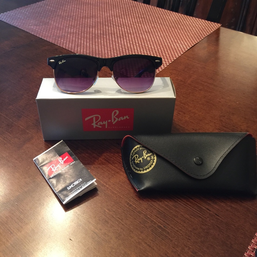 Vintage Ray Ban Clubmaster sunglasses